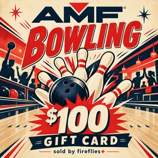 $100.00 USD AMF BOWLING GIFT CARDS