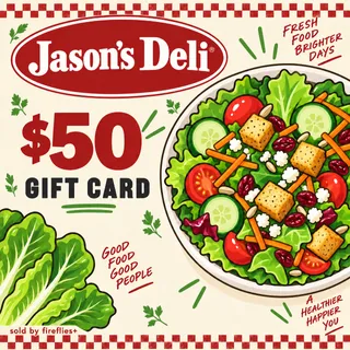$50.00 USD JASONS DELI GIFT CARDS