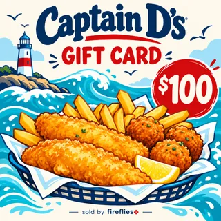 $100.00 USD CAPTAIN DS GIFT CARDS