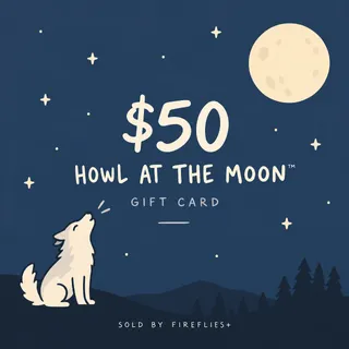 $50.00 USD HOWL AT THE MOON GIFT CARDS