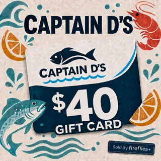 $40.00 USD CAPTAIN DS GIFT CARDS