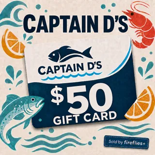 $50.00 USD CAPTAIN DS GIFT CARDS