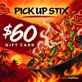 $60.00 USD PICK UP STIX GIFT CARDS
