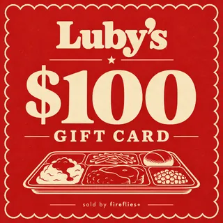 $100.00 USD LUBYS GIFT CARDS