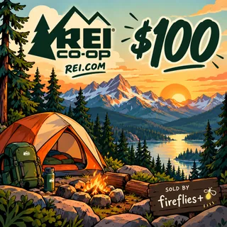 $100.00 USD REI CO-OP GIFT CARDS