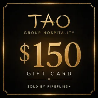 $150.00 USD TAO GROUP HOSPITALITY GIFT CARDS