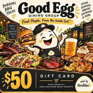 $50.00 USD GOOD EGG DINING GROUP GIFT CARDS