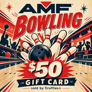 $50.00 USD AMF BOWLING GIFT CARDS
