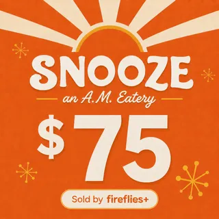 $75.00 USD SNOOZE AN AM EATERY GIFT CARDS