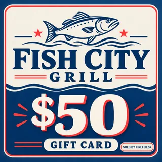 $50.00 USD FISH CITY GRILL GIFT CARDS