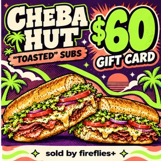 $60.00 USD CHEBA HUT GIFT CARDS