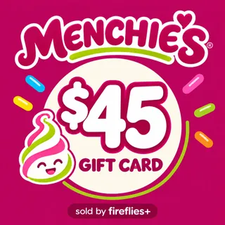 $45.00 USD MENCHIES CAFE GIFT CARDS