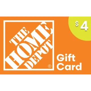 $4.00 USD The Home Depot - Instant Delivery 