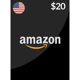 $20.00 Amazon US - Instant Delivery