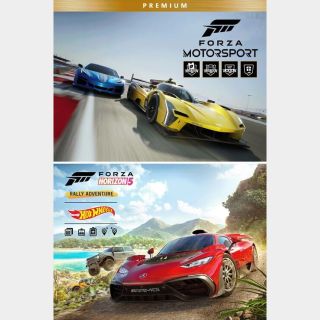 Forza Motorsport and Forza Horizon 5 Premium Editions Bundle Key TURKEY