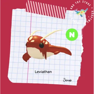 Neon Leviathan | adoptme pet