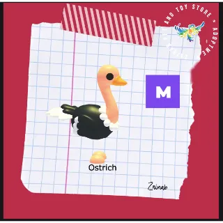 Mega Ostrich | adoptme pet