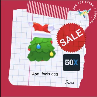 50x April fools egg | adoptme