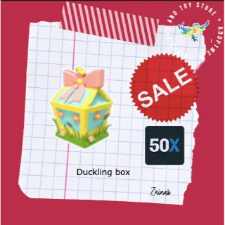 50x Duckling Box | adoptme