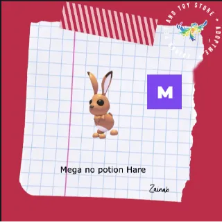 Mega Hare ( no potion ) 4x Luminous