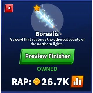 Borealis Finisher - Blade Ball