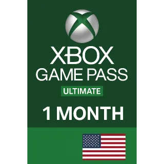 Xbox Game Pass Ultimate 1-month US Fast Delivery Non-Stackable