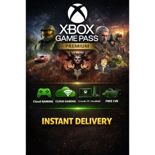 GAME PASS PREMIUM 1 MONTH - NON STACKABLE - FAST DELIVERY - ONLY US - NEW SUBSCRIBERS ONLY