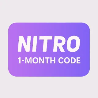 Discord NITRO  1 Month of Discord Nitro free (New Subscribers or returning after 12 months only)