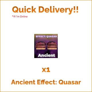 UBG Ancient Effect Quasar