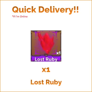 King Legacy Lost Ruby