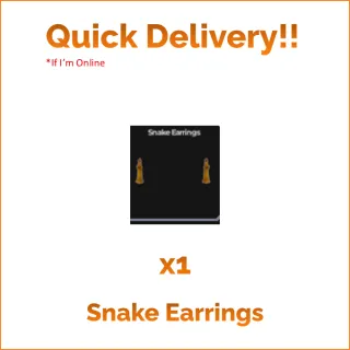 Snake Earrings