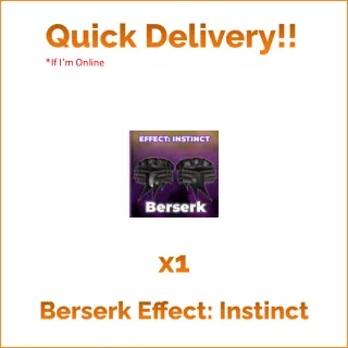 UBG Berserk Effect Instinct