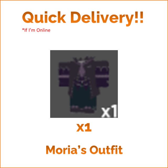 GPO Moria Outfit Game Items Gameflip