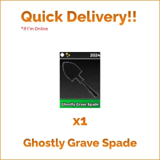 Ghostly Grave Spade