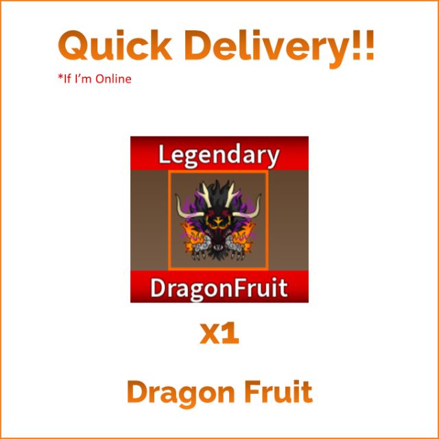 Other | King Legacy Dragon Fruit - Game Items - Gameflip