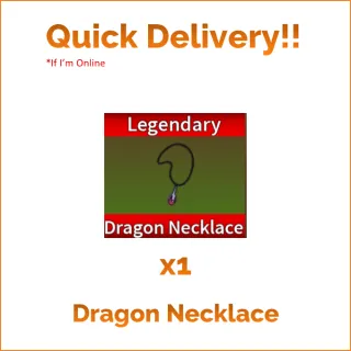 King Legacy Dragon Necklace