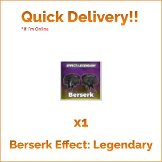 Berserk Effect Legendary