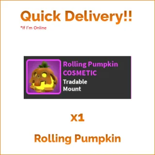 Rolling Pumpkin Mount