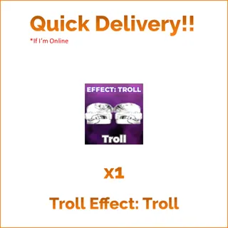 UBG Troll Effect Troll