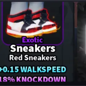 Red Sneakers