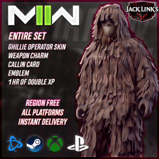 CoD MW2 - Ghillie Operator + Full Set (4 Codes) - Other - Gameflip