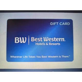 $100.00 USD best Western 
