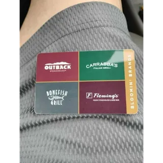 $100.00 USD Bloomin's Brands