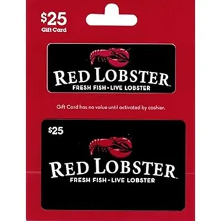 $25.00 USD Redlobster gift card 