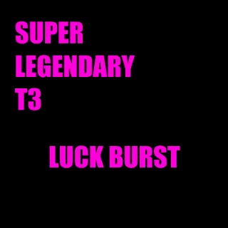 Luck Burst Super Legendary Pet Bubble Gum Simulator Infinity