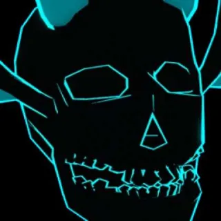 XL Shiny OG Sinister Skull Bubble Gum Simulator Infinity