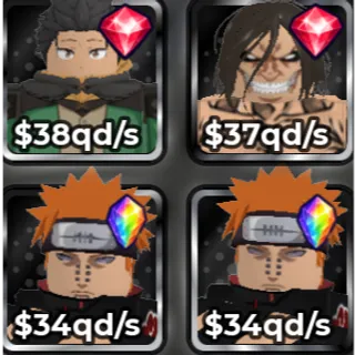 Anime Dice | 1 in 65sx+ | $30qd/s+ | RAW