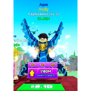 Caylusaurus Aqua (0 Traits) Survive LAVA for Brainrots