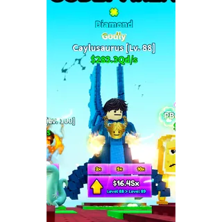 Caylusaurus (Diamond+Shamrock) Survive Lava