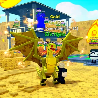 Dragon Cannelloni(GOLD) Survive Lava